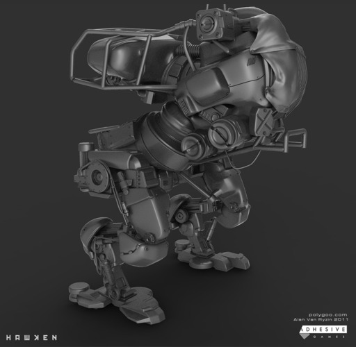 Hawken - [ART] Spree Mech